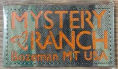 MYSTERY RANCH ワッペン　迷彩＆オレンジ