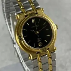 美品!GUCCI レディース時計 9200L 稼働品 ゴールド ブラック デイト 2025年最新】グッチ 時計 9200Lの人気アイテム - メルカリ