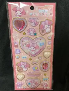 【正規品】サンリオ　マイメロディ　キラキラジュエルシール