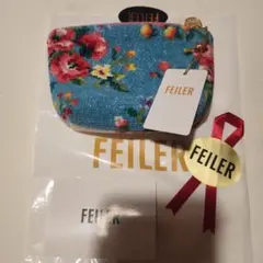 FEILER 花柄ポーチ