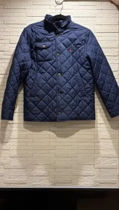ネイビー キルティングジャケット