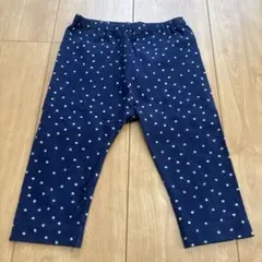 UNIQLO 水玉模様 レギンス 100cm