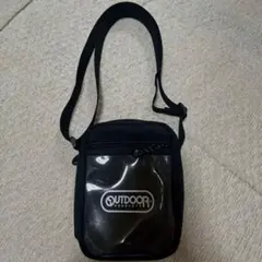 OUTDOOR アウトドア ショルダーバック サコッシュ ブラック