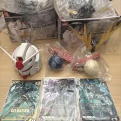 ガンダム　グッズまとめ　ガンダムヘッド　胸像　カード