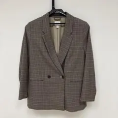 【23日までお値下げ中】H&M 千鳥柄ジャケット　S