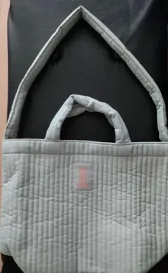 リンネル11月号【付録】トートバッグキルトグリーン