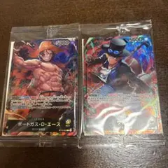 ONE PIECE カードゲーム モンキー・D・ルフィ サボ セット - メルカリ