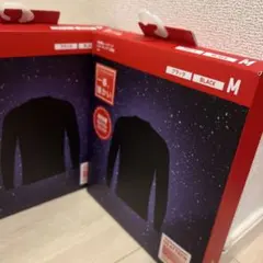 新品　ユニクロ　超極暖 ヒートテックレギンス　十分丈　メンズL ブラック 2枚