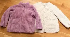 UNIQLO*キルティングジャケット*フリース*2点セット*110*120