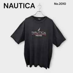NAUTICA NS-83 ブラック Tシャツ カナダ製 ヴィンテージ XL - メルカリ