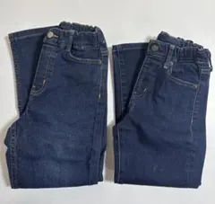 キッズデニム120cm ２点まとめ売り ユニクロ　ジーユー