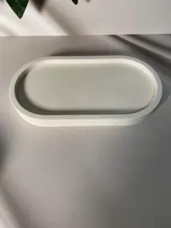 T.THREE　JESMONITE ホワイト　トレイ