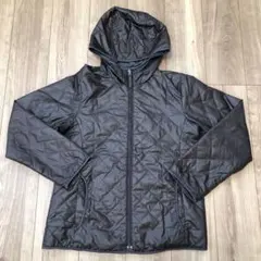 ユニクロ　アウター　上着　M リバーシブル　キルティン冬UNIQLO ブラウン