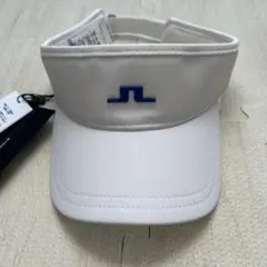 【新品未使用】J.LINDEBERG リンドバーグ　ホワイト バイザー
