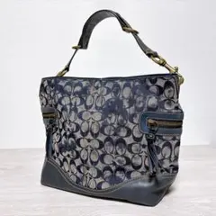 COACH Signature Denim HoboBag 0882-12748 - メルカリ
