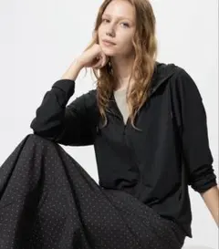 エアリズムUVカットメッシュフルジップパーカー