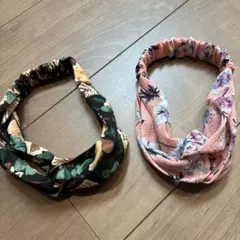 ツイストヘアバンド2個セット
