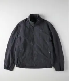 【CAMP7】ワッシャーナイロンスタンドネックブルゾン