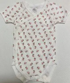 PETIT BATEAU ベビー肌着 花柄 12m 74cm 70