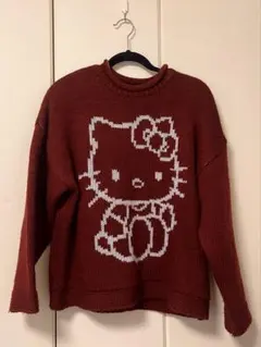 HELLO KITTY CHUNKY セーター　キティ　マウジー
