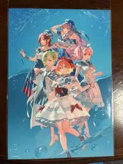 マクロスΔ マクロスデルタ 10周年展 アートカード ポスター 集合