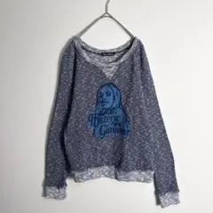 ヒステリックグラマー　セーター　コットンニット　ヒスガール　ユニセックス　y2k