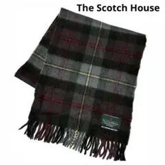 The Scotch House カシミヤ マフラー タータンチェック 英国製のサムネイル