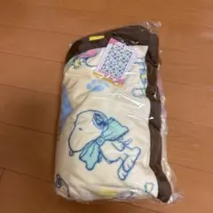 スヌーピー　超BIGフランネル毛布　2025　アイボリー