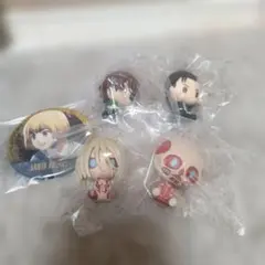 一番くじ進撃の巨人〜それぞれの決意〜　ちょこのっこフィギュア4点セット