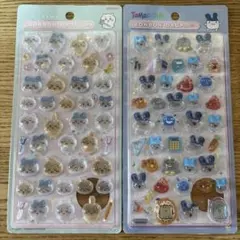 サンスター文具　ボンボンドロップシール　ちいかわ　みみっち　2種セット