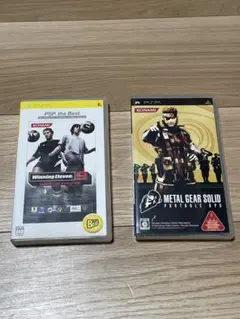 ウイニング・イレブン9 メタルギアソリッド ポータブルオプス　※作動確認未