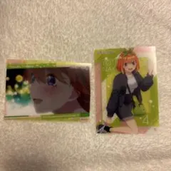 五等分の花嫁 クリアカードコレクション 四葉