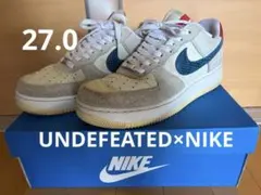 27.0 UNDEFEATED × Nike Air Force 1 Lowのサムネイル