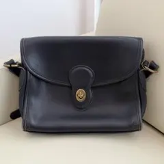 COACH オールドコーチ ショルダーバッグ ブラック H5U-9870 - メルカリ