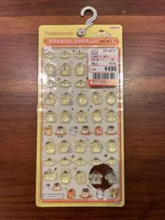 正規品 サンリオ ポムポムプリン ボンボンドロップシール ミニ