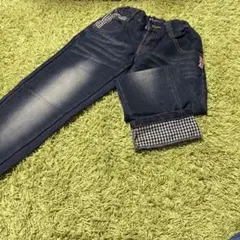BA-TSUTUDID デニムパンツ 130サイズ