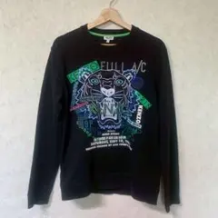 KENZO ケンゾー　スウェット ブラック 刺繍のサムネイル