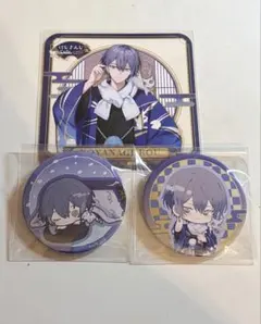 小柳ロウ　スイパラコラボ　缶バッジ　コースター