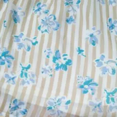 新品タグ付 GU プリントギャザースカート