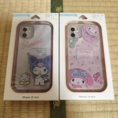 iPhone 12 mini ケース 2点セット クロミ マイメロディ