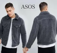 【SALE】日本未入荷 ASOS エイソス ボア ウエスタン ジャケット 春