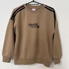 converse コンバース　裏起毛トレーナー　150 ブラウン