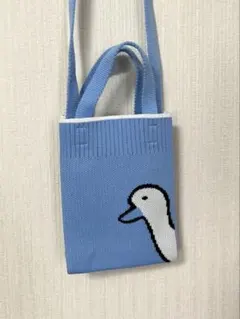 HUNDRED ニットバッグ スマホポーチ