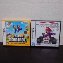 【DS】　2枚セット　マリオカートDS　NEW スーパーマリオブラザーズ　ソフト