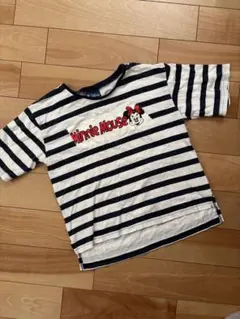 ミニーちゃんのストライプ Tシャツ