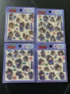 忍たま乱太郎　チェリジェムステッカー　4枚セット