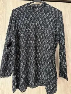長袖 トップス ブラック