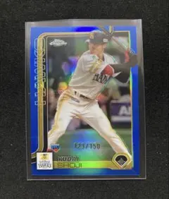 庄子雄大　ソフトバンクホークス　toppsChrome 150シリ　ルーキー