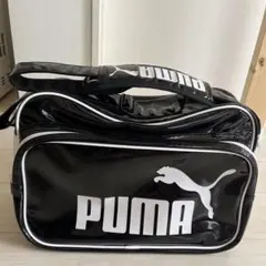 PUMA エナメルバッグ