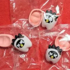 3点セット　バッドばつ丸　サンリオキャラクターズみんなでなっちゃお！歯　ガチャ